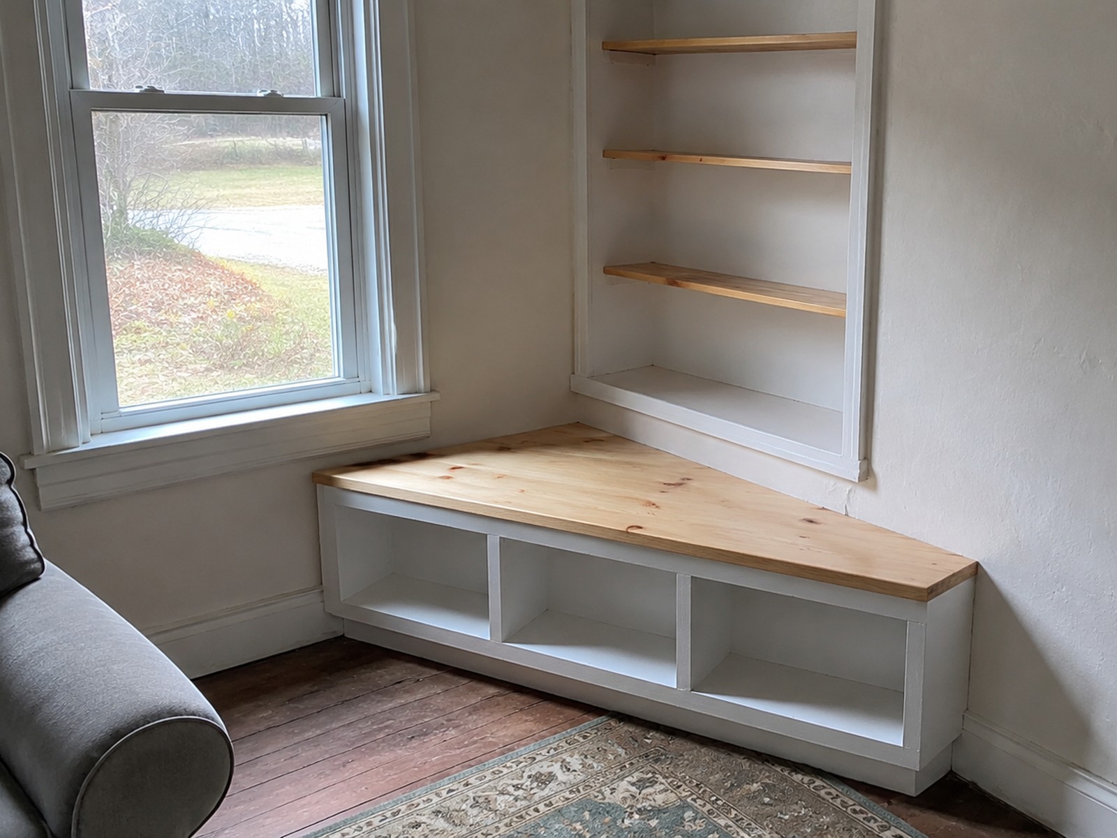 Completed custom carpentry job by Mackwood Construction near Williamson, WV