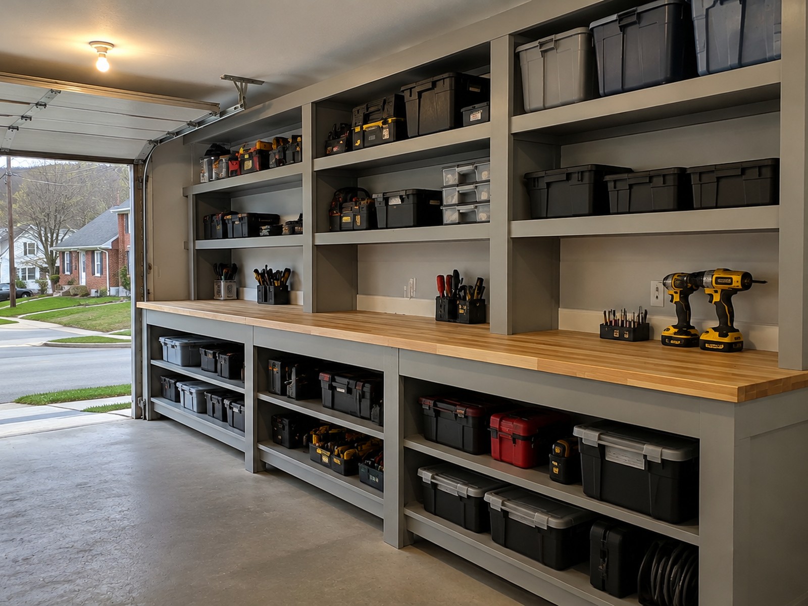 Completed custom carpentry job by Mackwood Construction near Williamson, WV