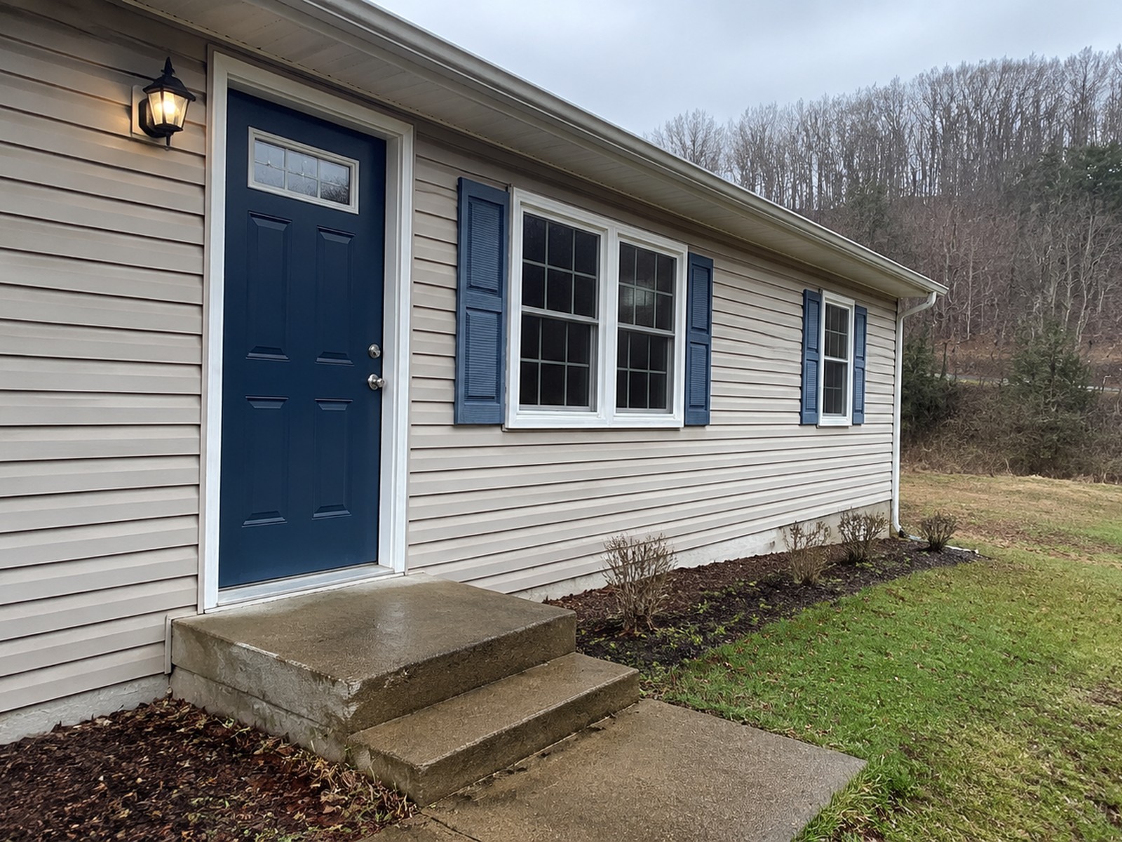 Completed door & window job by Mackwood Construction near Williamson, WV