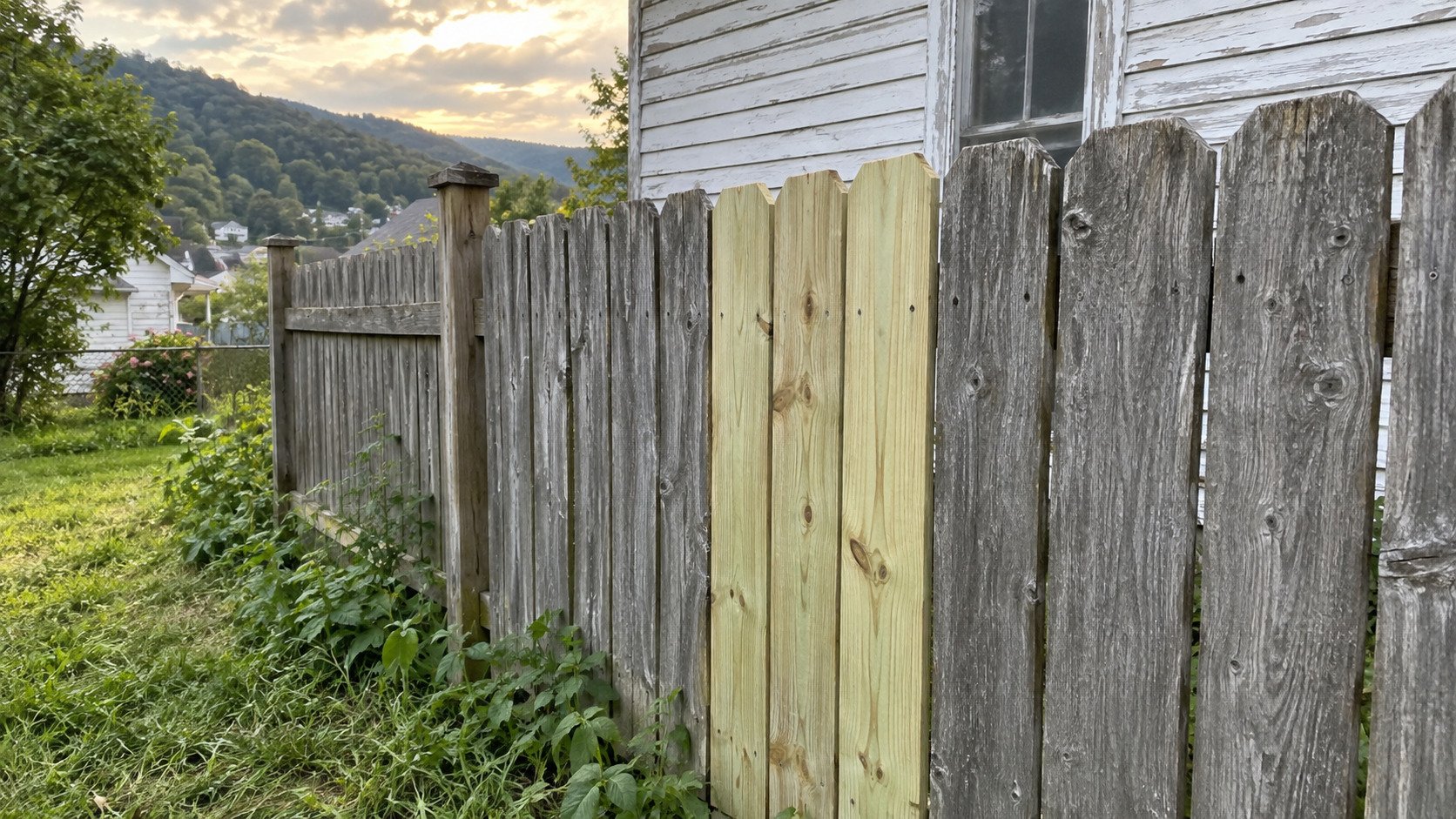 Example of a finished handyman project