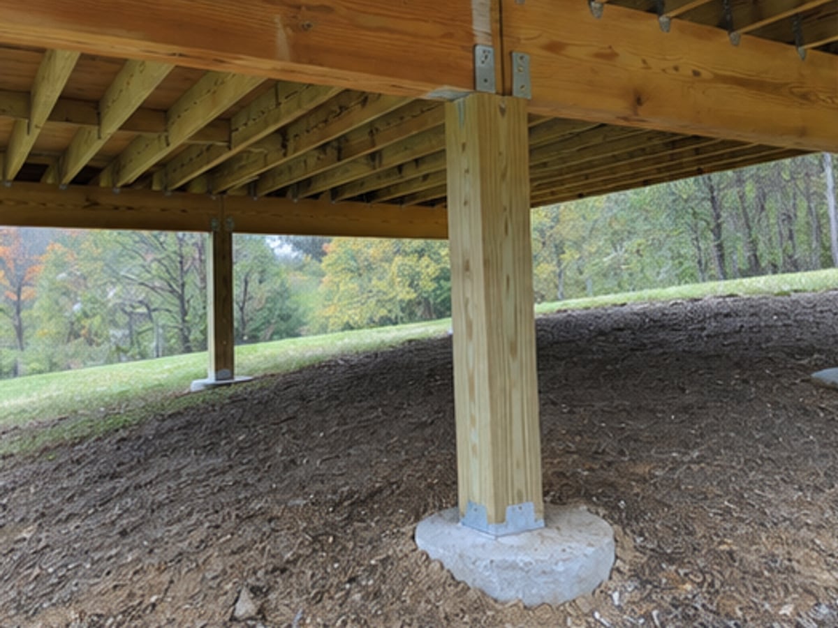 Joist, beam, and post repair