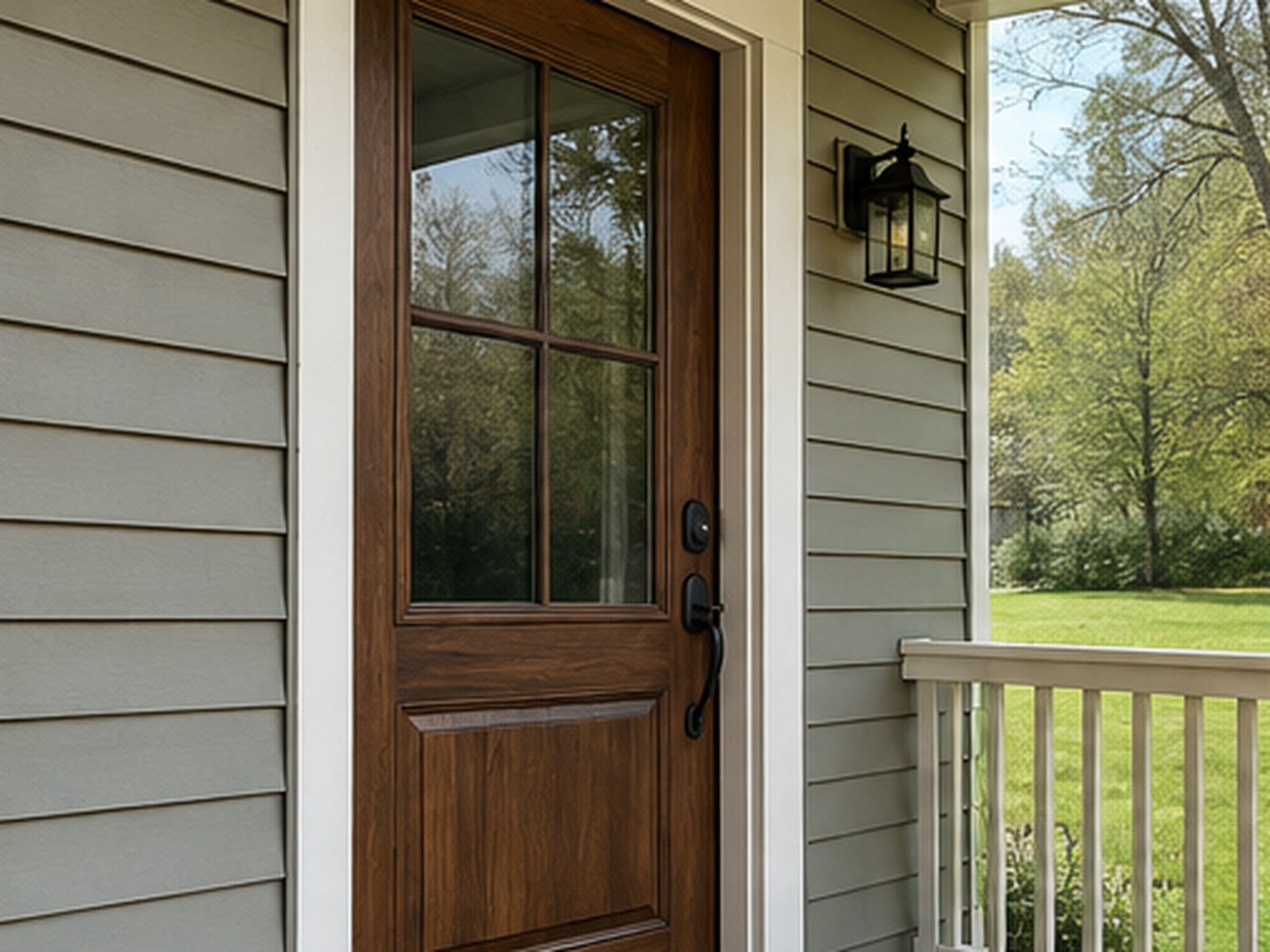 Entry and back doors