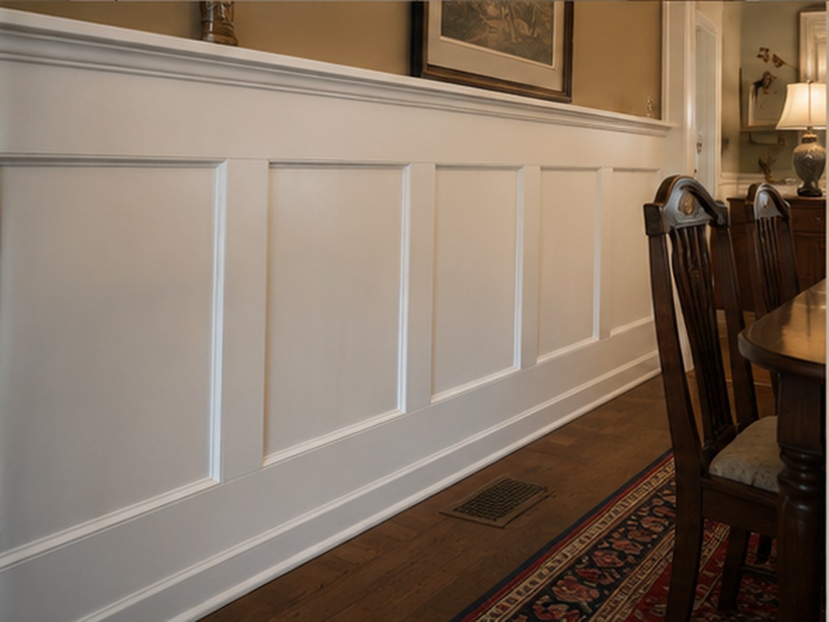 Wainscoting and wall panelling