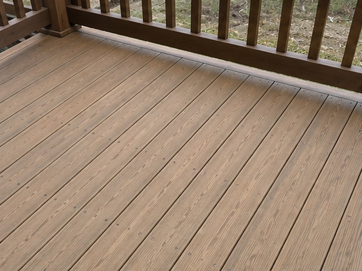 Rotted decking and floorboard replacement