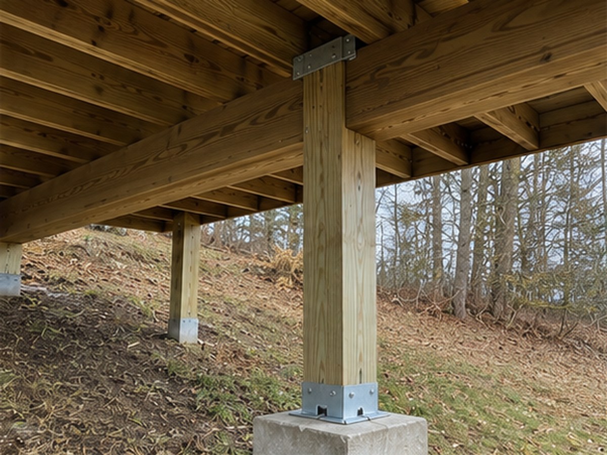 Post, beam, and joist repair