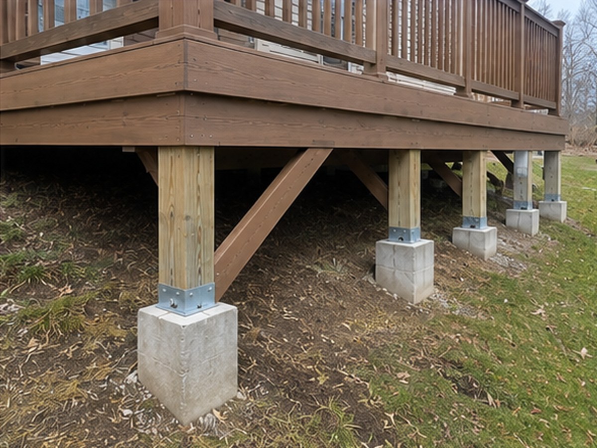 Pier and footing corrections
