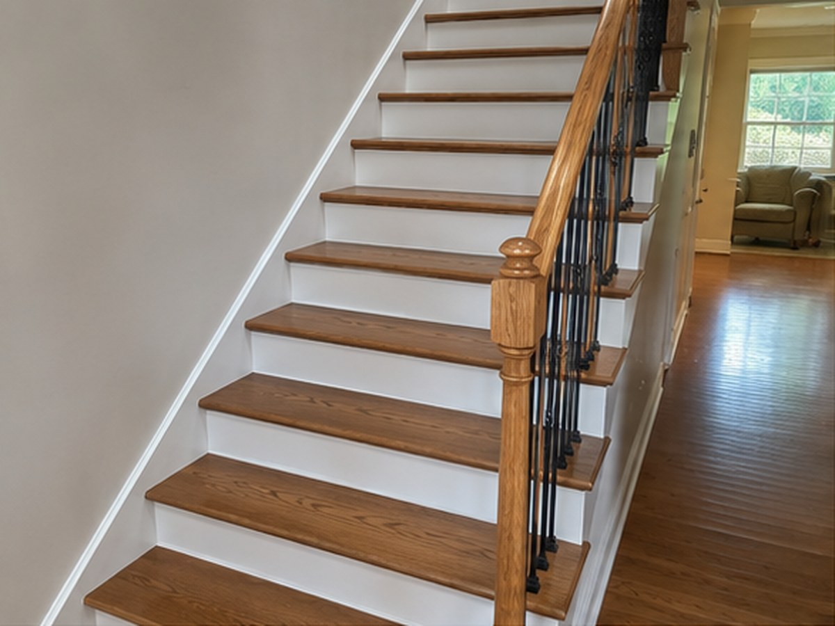 Interior staircases, new and rebuilt