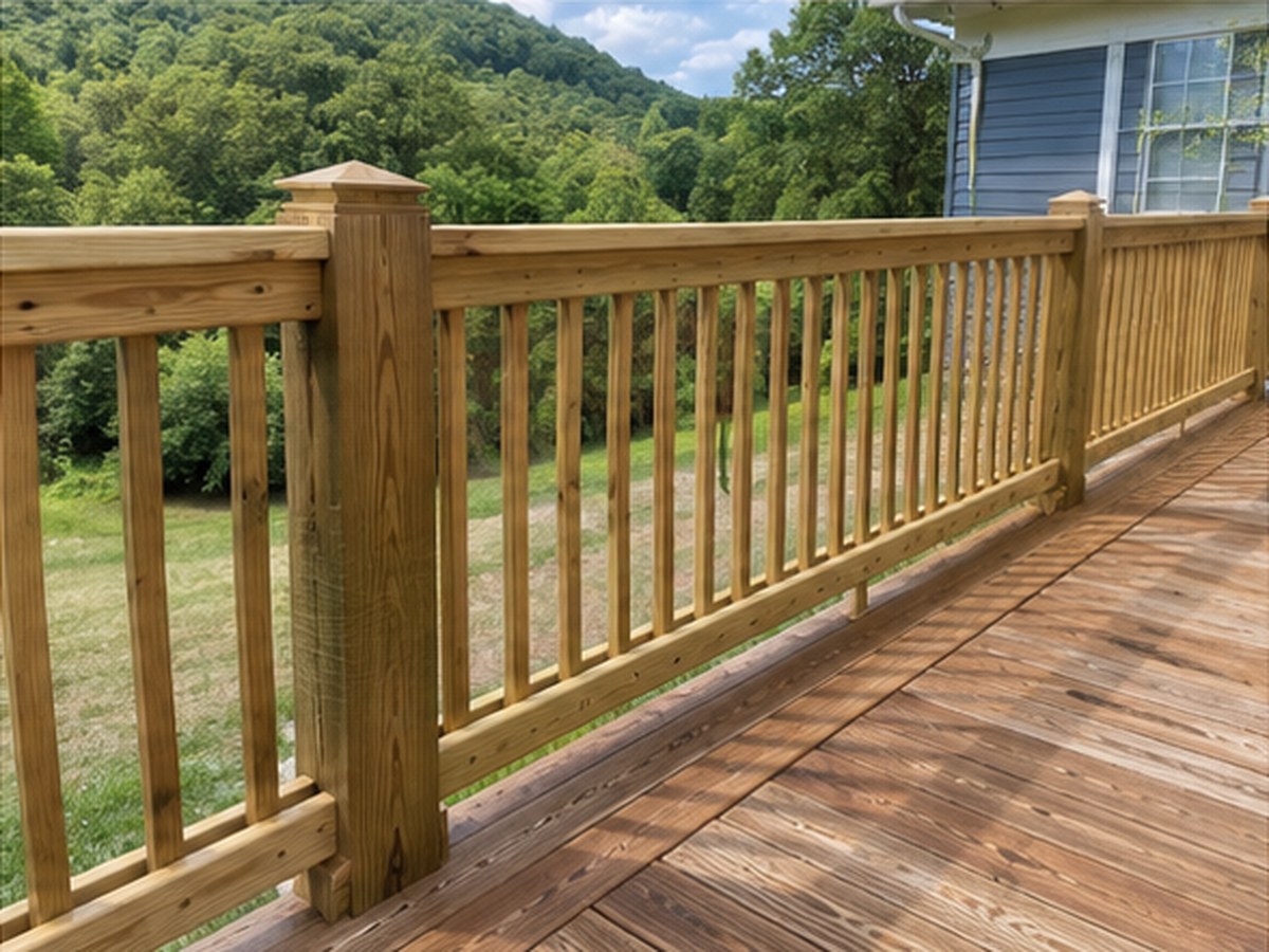 Deck and porch railings